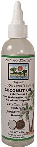 Natures Blasting Organic 100% Extra Virgin Coconut Oil - 4 fl oz - ANNS BEAUTY SUPPLY
